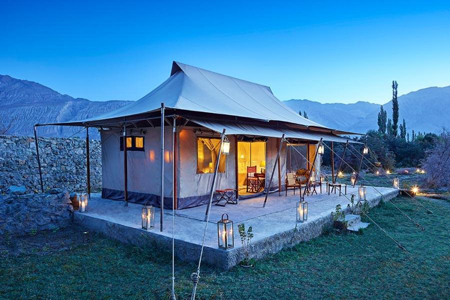 Chamba Camp Diskit Nubra Extérieur photo